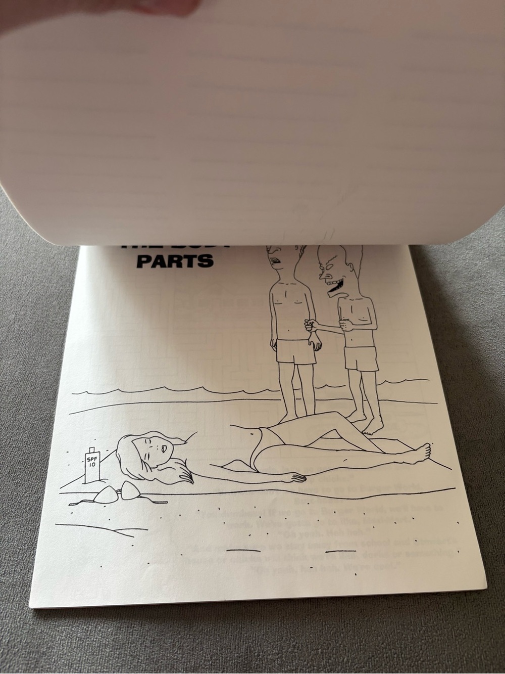 MTV Beavis & Butthead Unused Doodle Doodie Book Cool Stuff to Like, Do - Picture 11 of 12